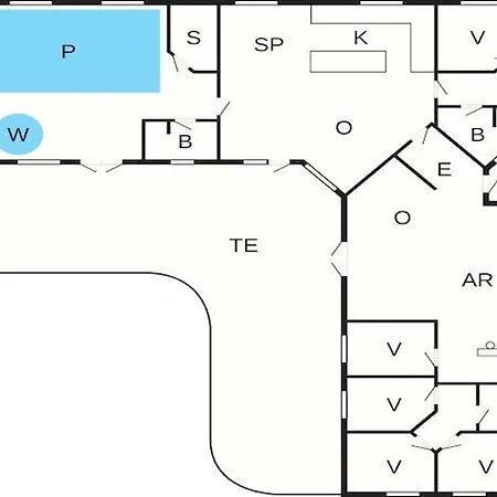 Seven-bedroom In Sydals Horuphav